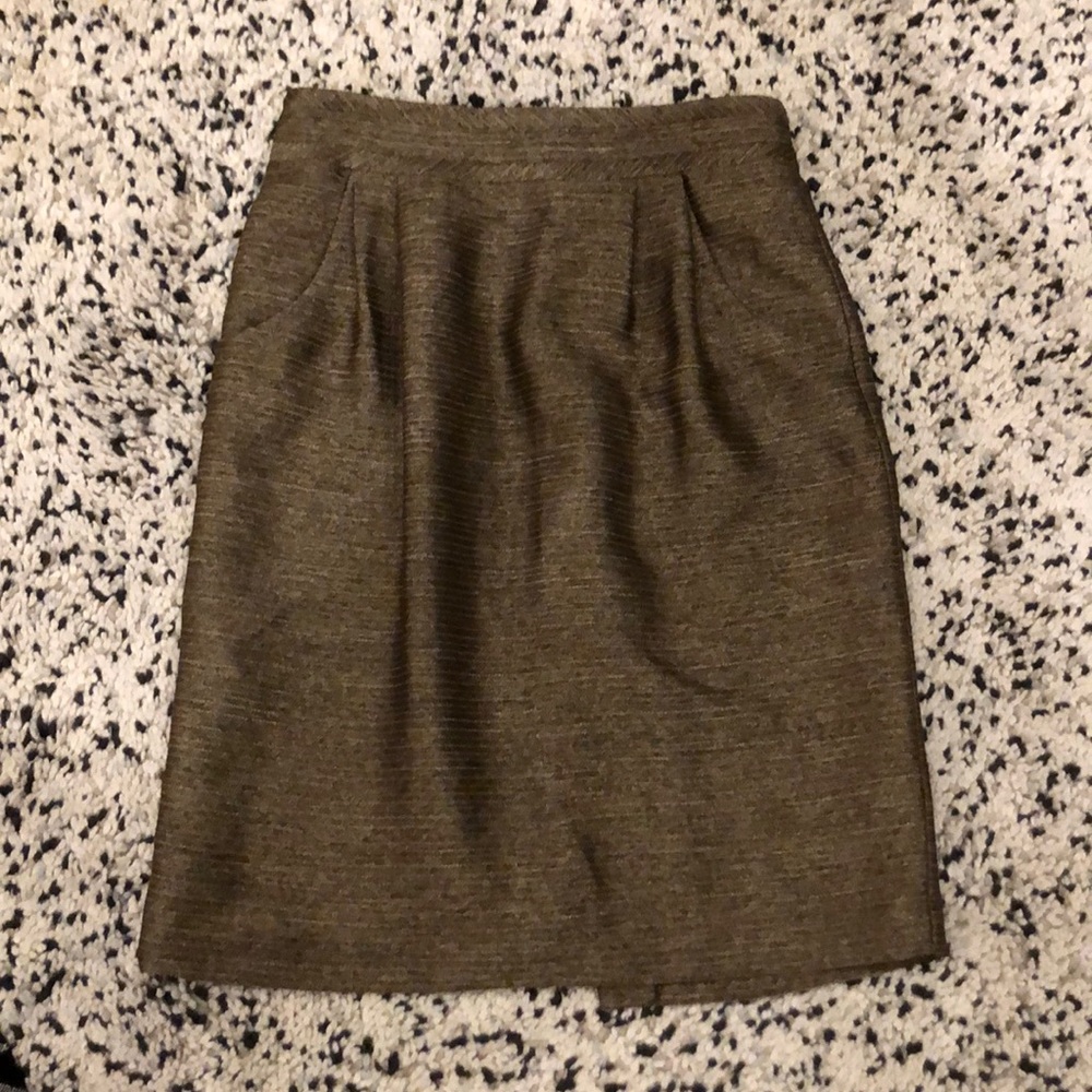 Bronze/gold metallic Antonio Melani Skirt